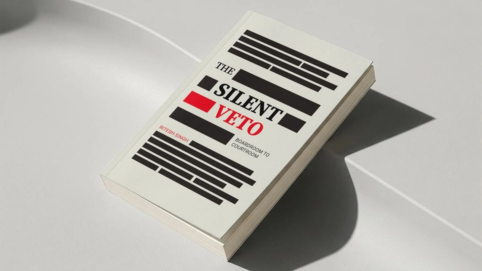 The final cover of The Silent Veto